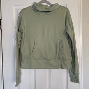 BearPaw Women’s Sage Green Cowl Neck Sweatshirt